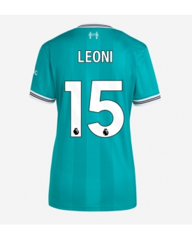 Billige Fotballdrakt Liverpool Giovanni Leoni #15 Replika Tredjedrakt Dame 2025-26 Kortermet Billige Fotballdrakt Liverpool Giovanni Leoni #15 Replika Tredjedrakt Dame 2025-26 Kortermet